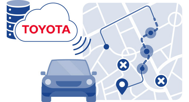 TOYOTAの通行実績データで物流・運行ルート上の危機を回避