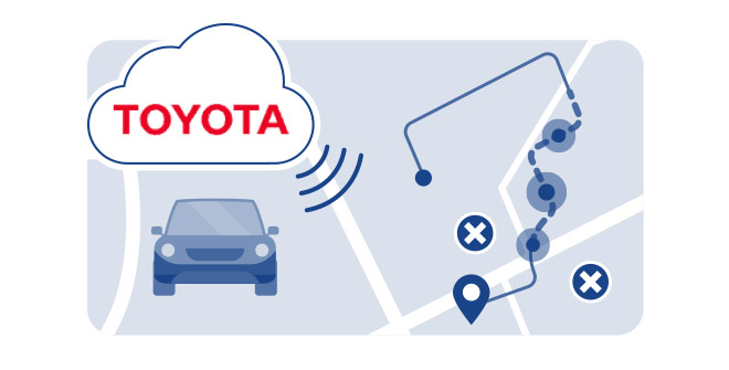 TOYOTAの通行実績データで物流・運行ルート上の危機を回避